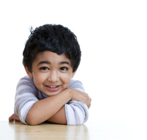 Ahmad smiling